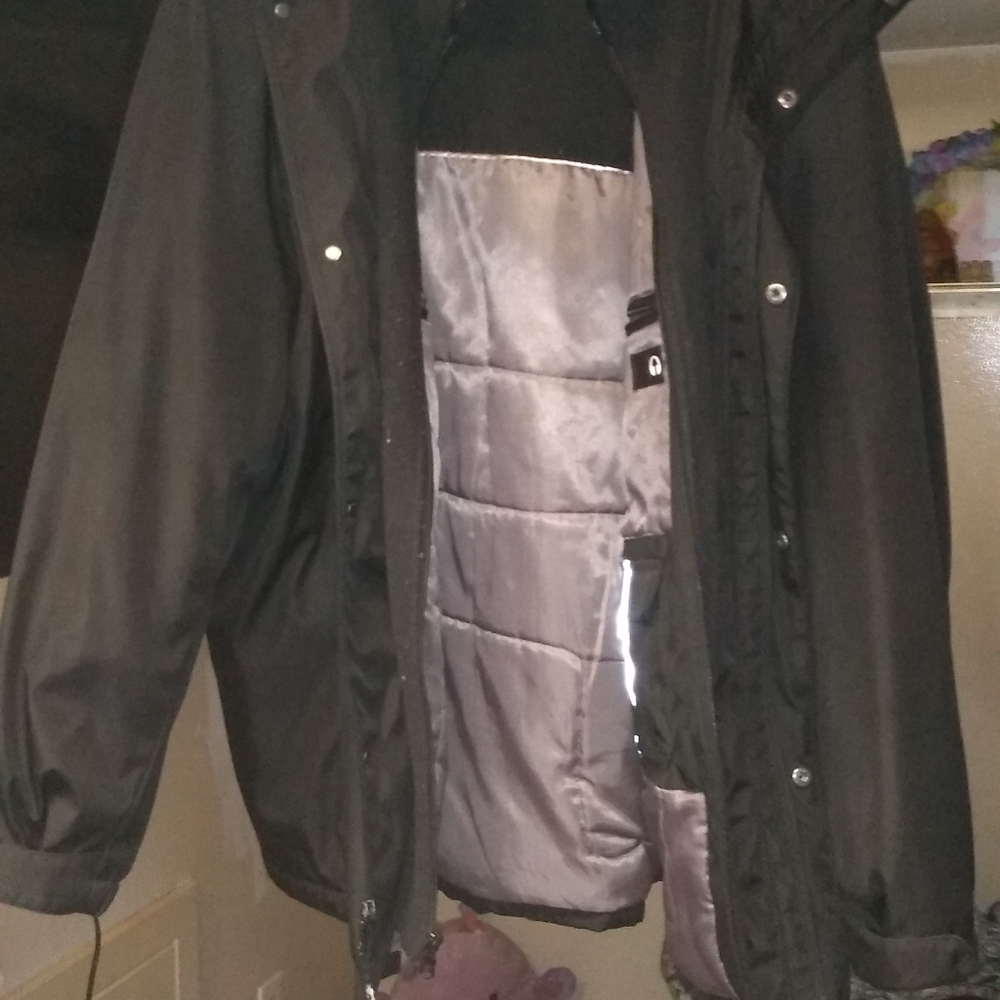 Calvin Klein wind water with a hood 2x